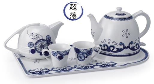景德镇超薄瓷器茶盘TCE10-32A  价格：599元