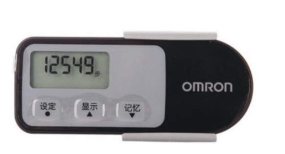 欧姆龙电子计步器HJ-321  价格：199元