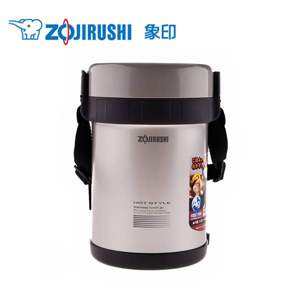 象印不锈钢保温饭盒 SL-GF18-CU 1.27L  价格：469元