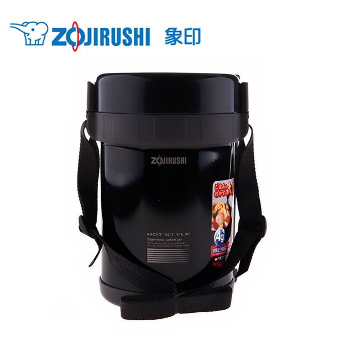 象印不锈钢保温饭盒 SL-GF18-BA 1.27L  价格：499元