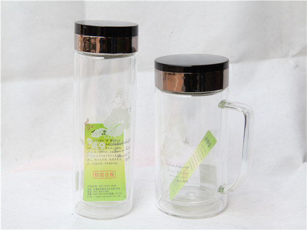 富光双层玻璃水杯280ML/320ML 价格：24.9/29.9元