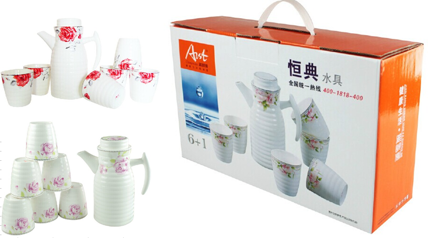 雅诚德恒典水具7件套  价格：168元