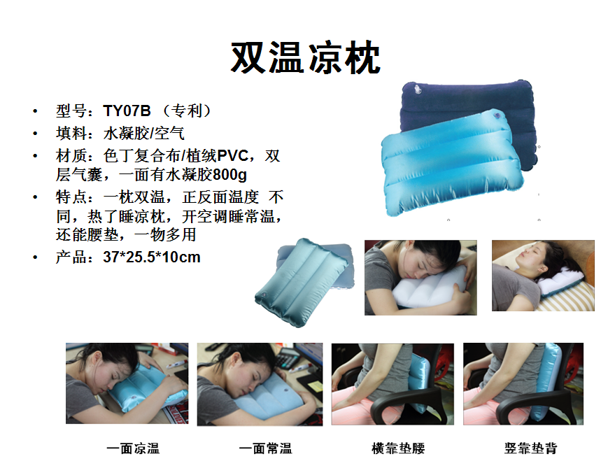 双温凉枕  价格：39.8元